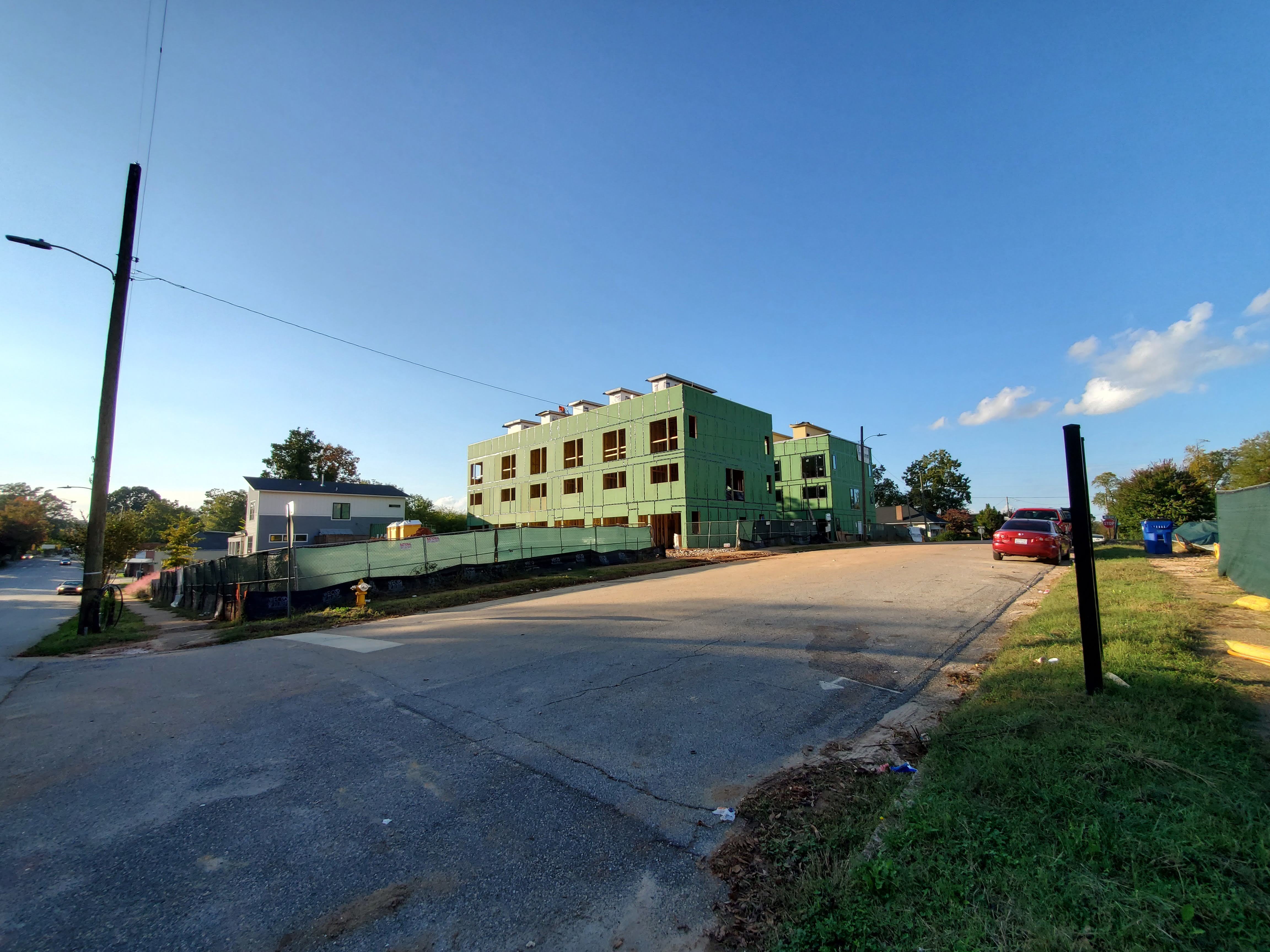 Residential Infill along New Bern Edenton New Construction